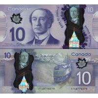Канада 10 долларов 2013г. (2013-15г.) №107