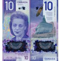 Канада 10 долларов 2018г. (2018-22г.)