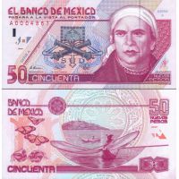 Мексика 50 новых песо 1992г. (1994г.) №101