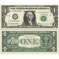 США 1 доллар 1999г. №504
