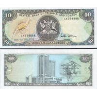 Тринидад и Тобаго 10 долларов 1985г. №38