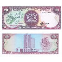 Тринидад и Тобаго 20 долларов 1985г. №39