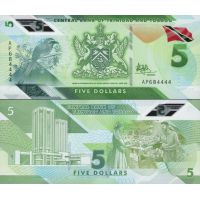 Тринидад и Тобаго 5 долларов 2020г.