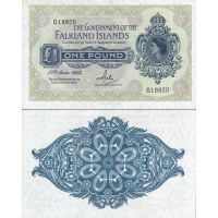 Фолклендские острова 1 фунт 1967-82г. №8