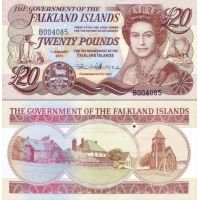 Фолклендские острова 20 фунтов 2011г. №19