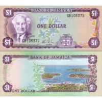 Ямайка 1 доллар 1982-86г. №64