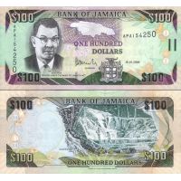 Ямайка 100 долларов 2003-11г. №84