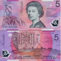 Австралия 5 долларов 1995-98г. №51