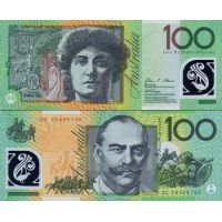 Австралия 100 долларов 2008-14г. №61
