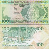 Вануату 100 вату 1982г. №1