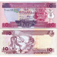 Соломоновы острова 10 долларов 2006-11г. №27