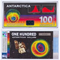 Антарктика 100 долларов 1996г. SPECIMEN