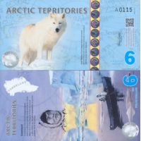 Арктика 6 долларов 2013г.