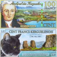 Кергелен 100 франков 2012г. Тип I