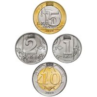 Молдавия набор монет 2018-20г.