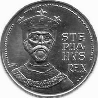 Венгрия 100 форинтов 1972г. /1000-летие со дня рождения короля Стефан (Иштван) I Святой/