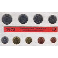 ФРГ набор монет 1975-78г. в банк.упаковке (в наличии 1977 и 1978г.)