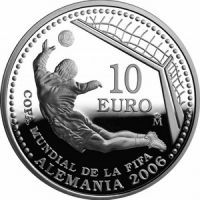 Испания 10 евро 2003г. /Чемпионат Мира по Футболу 2006г. Германия/