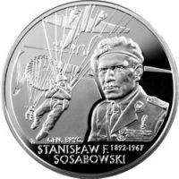 Польша 10 злотых 2004г. /Генерал Станислав Сосабовский/