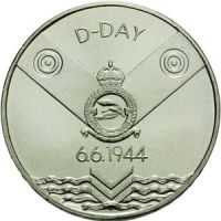 Словакия 200 крон 1994г. /50-летие высадки союзников в Нормандии (День-Д)/