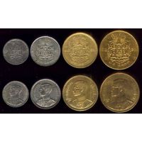 Таиланд набор монет 1950г.