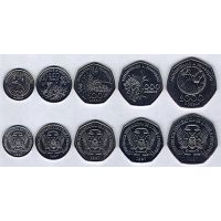 Сан-Томе и Принсипи набор монет 1997г.