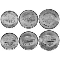Судан набор монет 1989г.