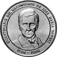 Венесуэла 100 боливаров 1986г. /200-летие президенту Хосе Мария Варгас/